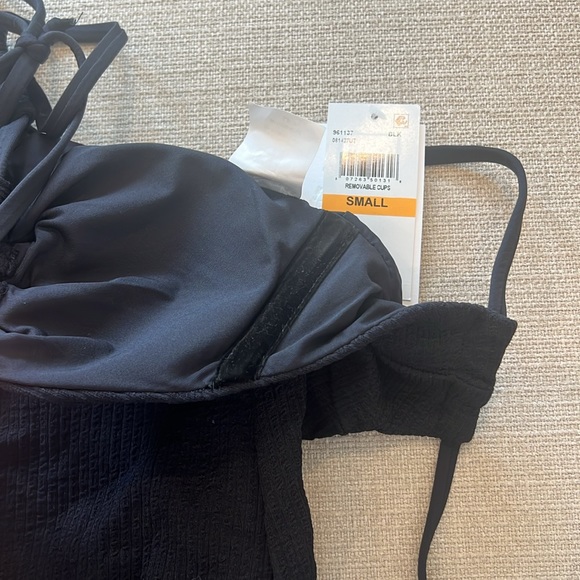 NWT black one piece swim suit - Picture 4 of 4
